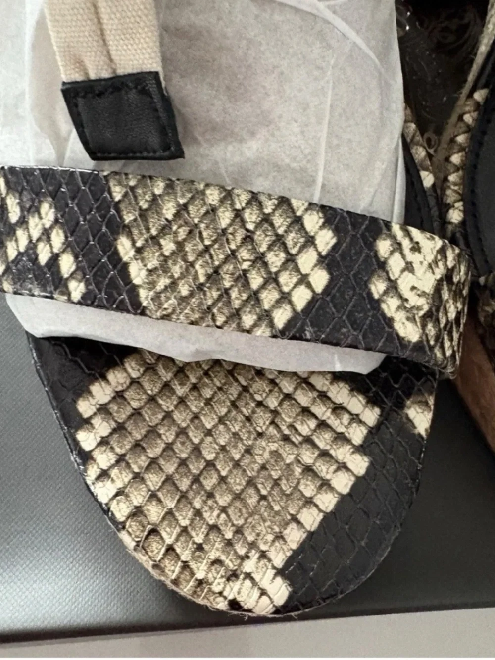 Vince Camuto Roreka Wraparound Tie Espadrille Sandal Size 7.5
